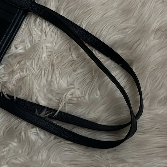 Talbots blue and green plaid tote - Picture 6 of 6